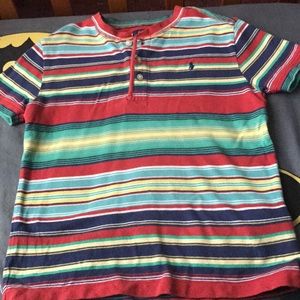 Boys short sleeve polo size 6